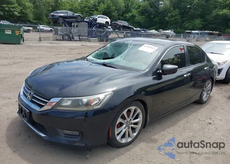 2014 Honda Accord Sport from USA, damaged, VIN 1HGCR2F50EA297940